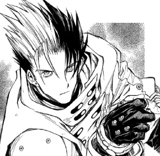 Sticker from trigun