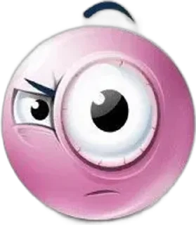 Sticker from pink emotions