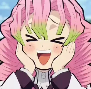🌟 emoji Mitsuri by Rin|Tg: StikersByRi Telegram sticker 3 of 27
