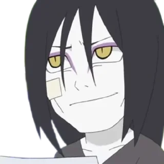 🤕 emoji Orochimaru Telegram sticker 13 of 120