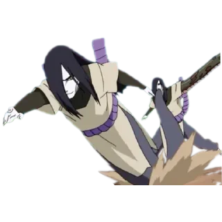 🏃‍♂ emoji Orochimaru Telegram sticker 1 of 120