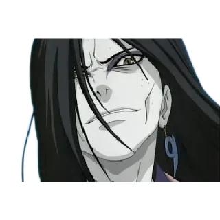 😡 emoji Orochimaru Telegram sticker 7 of 120