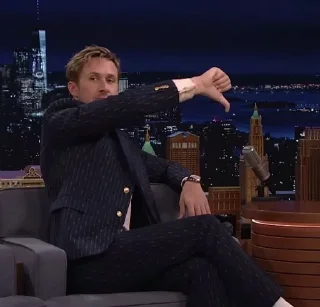 Sticker from Ryan Gosling