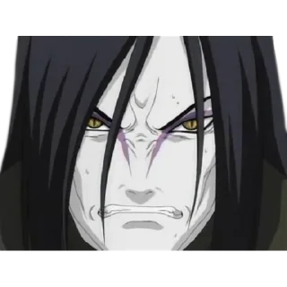 😫 emoji Orochimaru Telegram sticker 2 of 120