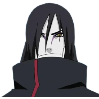 😼 emoji Orochimaru Telegram sticker 15 of 120