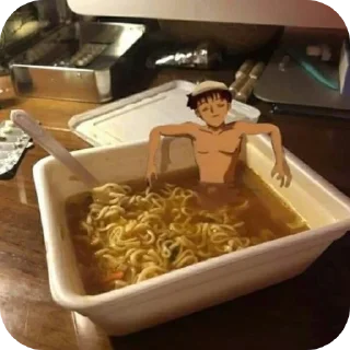 🍲 emoji 我喜欢 Shinji kari Telegram sticker 22 of 23