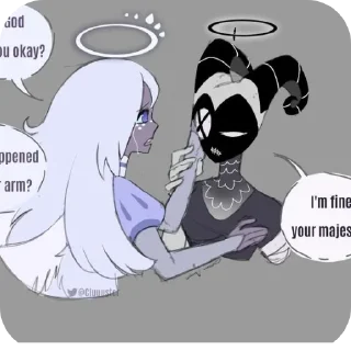 📖 emoji Эмили и Лют Telegram sticker 12 of 21