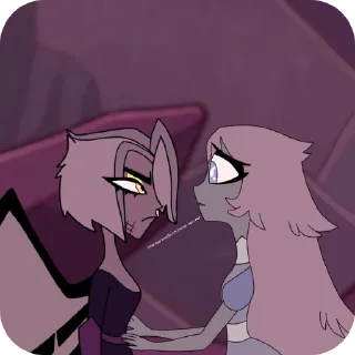 👄 emoji Эмили и Лют Telegram sticker 11 of 21