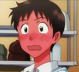 😳 emoji 我喜欢 Shinji kari Telegram sticker 21 of 23