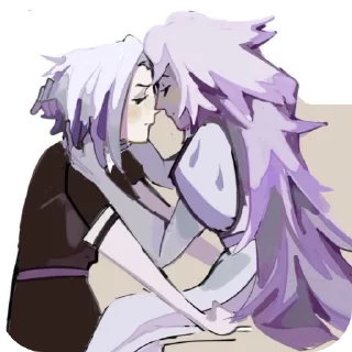 👄 emoji Эмили и Лют Telegram sticker 6 of 21