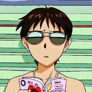 🌟 emoji 我喜欢 Shinji kari Telegram sticker 4 of 23
