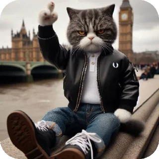 Sticker from Коты скины