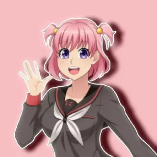 🎀 emoji Кᴀᴦуя Вᴀᴋᴀйɜуʍи ᴏᴛ @endimiking Telegram sticker 3 of 45