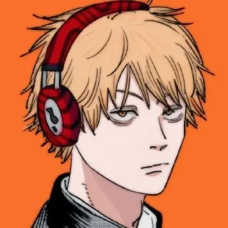 Sticker from |•{Человек бензопила}•|