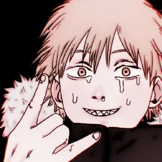 Sticker from |•{Человек бензопила}•|