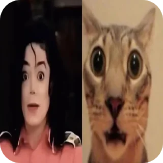 Sticker from Michael Jacksooon