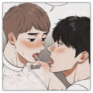 🥵 emoji Yaoi! Telegram sticker 19 of 30