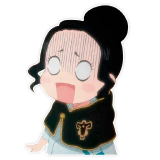 Sticker from Black clover / Чёрный клевер