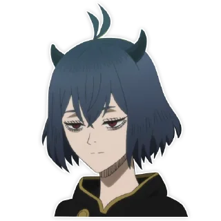 Sticker from Black clover / Чёрный клевер