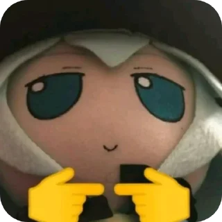 Sticker from Koishi Fumo Cute
