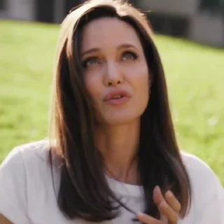 🤍 emoji Angelina Jolie @stick1lover Telegram sticker 7 of 39