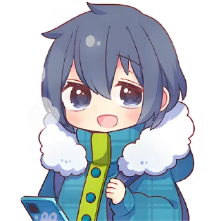 Sticker from Новогодняя парочка @Nyasticks