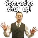 Sticker from The Death of Stalin @NBstickeria
