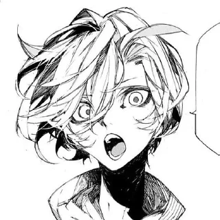 🔪 emoji Nakahara Chuuya ♡ Telegram sticker 8 of 49