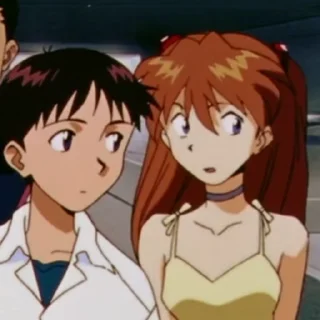 🦊 emoji Asuka-@Evangelion_myworld Telegram sticker 6 of 36