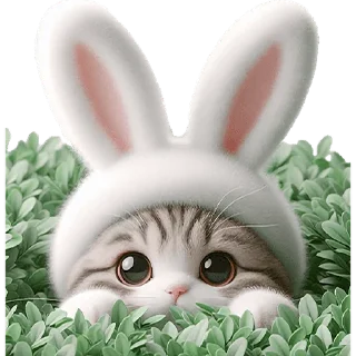 Sticker from Мяу-кролик @Nyasticks
