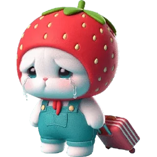😢 emoji Клубничный мяу @Nyasticks Telegram sticker 24 of 34