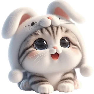 Sticker from Мяу-кролик @Nyasticks