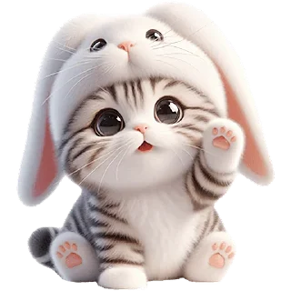 Sticker from Мяу-кролик @Nyasticks