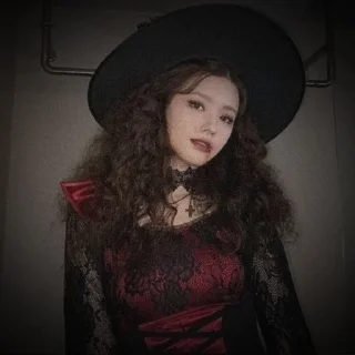 🌟 emoji Miyeon halloween @nikiikor Telegram sticker 17 of 26