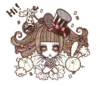 Sticker from yoh's little world