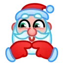 Sticker from Santa Emoji @xkysluv