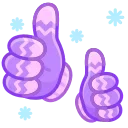 👍 emoji Merry Christmas Emoji @xkysluv Telegram sticker 6 of 40