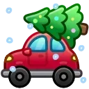 🚗 emoji Merry Christmas Emoji @xkysluv Telegram sticker 2 of 40