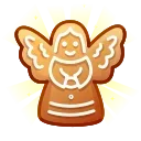 Sticker from Gingerbread Emoji @xkysluv