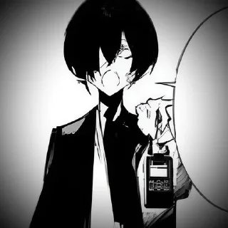 Sticker from Dazai and chuuya 15 years.