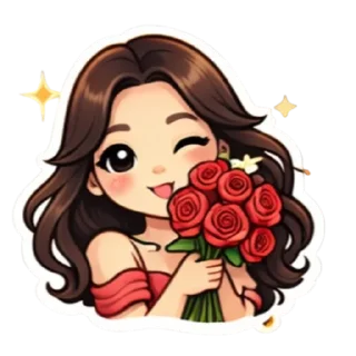Romantic Girl Pack 💌 sticker 3