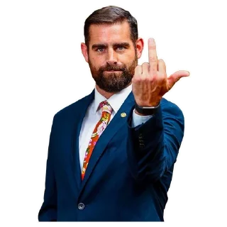 Sticker from Middle Finger
