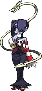 Sticker from squigly !! @skullgirlsstickerpacks