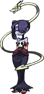 Sticker from squigly !! @skullgirlsstickerpacks