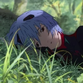 😔 emoji ✨💠 Ayanami Rei 💠✨ by @morssssss Telegram sticker 1 of 40