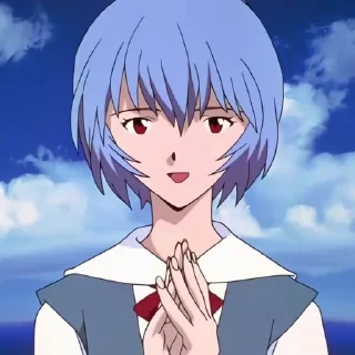 👏 emoji ✨💠 Ayanami Rei 💠✨ by @morssssss Telegram sticker 13 of 40