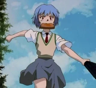 🏃 emoji ✨💠 Ayanami Rei 💠✨ by @morssssss Telegram sticker 2 of 40