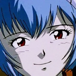 😊 emoji ✨💠 Ayanami Rei 💠✨ by @morssssss Telegram sticker 20 of 40