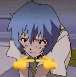 😳 emoji ✨💠 Ayanami Rei 💠✨ by @morssssss Telegram sticker 6 of 40