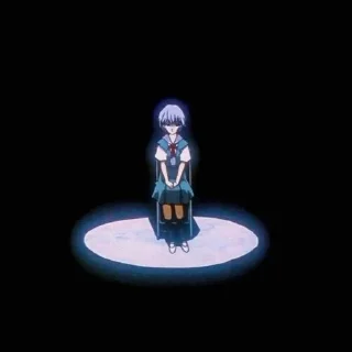 😔 emoji ✨💠 Ayanami Rei 💠✨ by @morssssss Telegram sticker 23 of 40